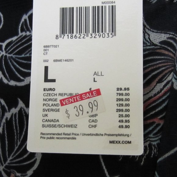NWT Mexx Top Size L - Picture 10 of 11